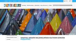 Desktop Screenshot of hobiseramik.com